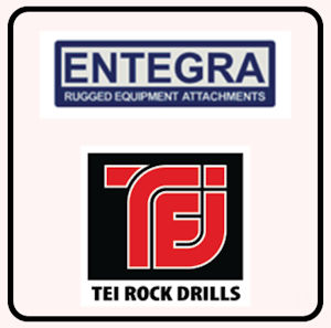Entegra, TEI Rock Drills Logos b