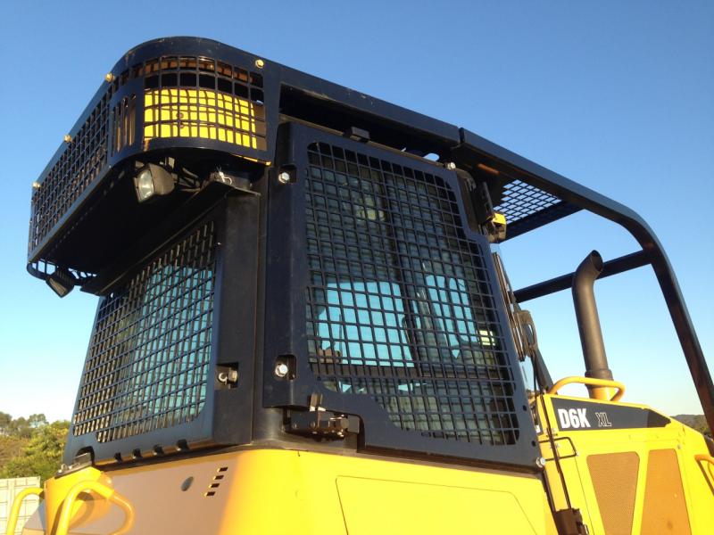 Screen, D6K Open Rops (Including Door Screens)