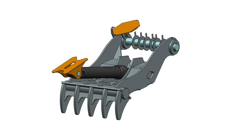 Thumb, 5 TEETH PARTIAL ROTATION THUMB 60” PIN ON 345 349