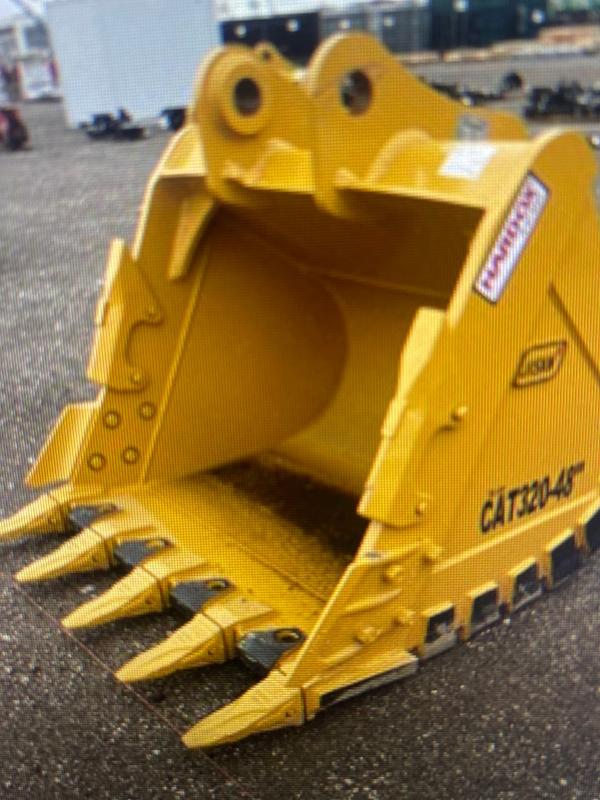 Bucket, Heavy Duty, For excavators with 80mm pin size