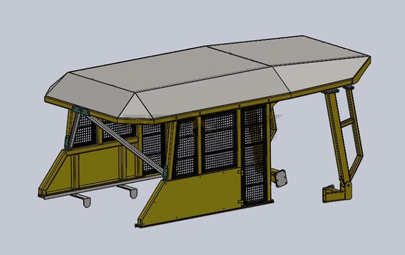 Canopy, Komatsu Canopy for D155AX-8