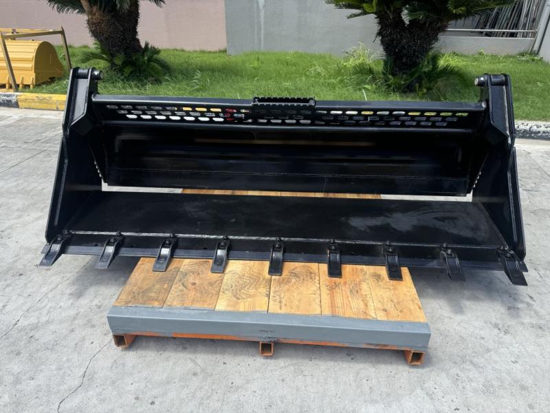 Bucket, 4-in-1, Mini Hydraulic Excavator, Skid Steer Loader Multipurpose Bucket,...
