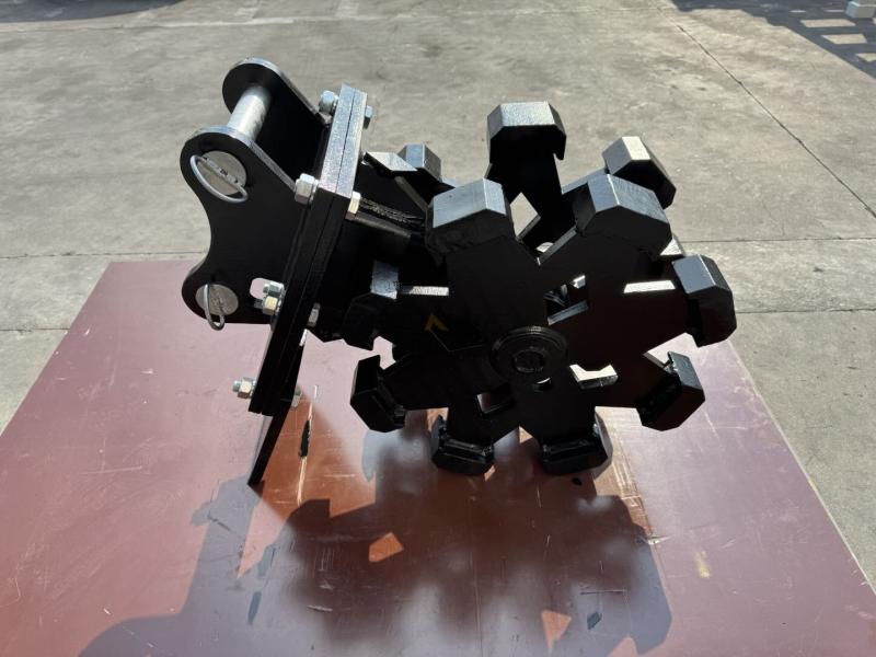 Compactor, Wheel, Excavator Compaction Group for 3 - 4 ton Mini Excavator, 12in ...