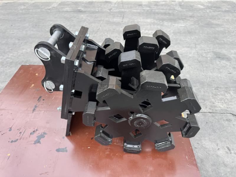 Compactor, Wheel, Excavator Compaction Group for 3 - 4 ton Mini Excavator, 22in ...