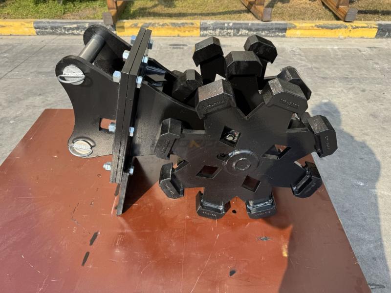 Compactor, Wheel, Excavator Compaction Group for 5 - 6 ton Mini Excavator, 16in ...