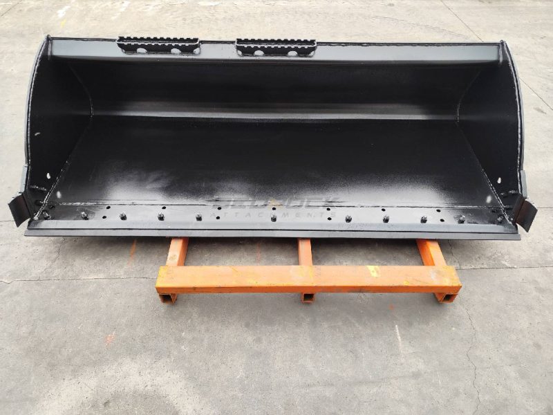 Bucket, Mini Hydraulic Excavator, Skid Steer Loader Performance Bucket, 86in, BO...