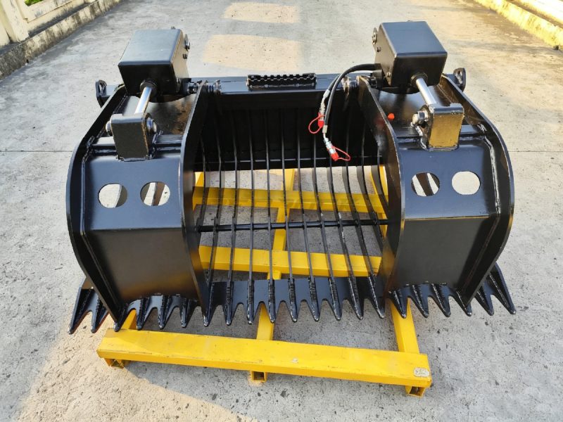 Bucket, Skeleton, Mini Hydraulic Excavator, Skid Steer Loader Skeleton Bucket wi...
