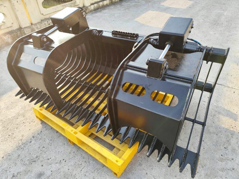 Bucket, Skeleton, Mini Hydraulic Excavator, Skid Steer Loader Skeleton Bucket wi...
